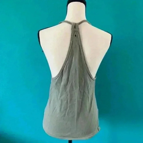 New with tags we the free lieutenant tank top in army green - Picture 5 of 7